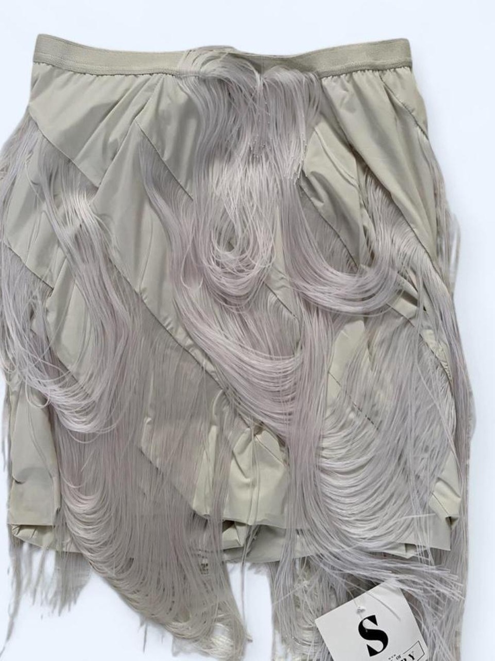 Rick Owens fringed skort NWT